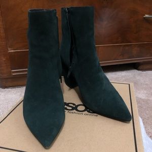 ASOS Suede Ankle Boots Size 6